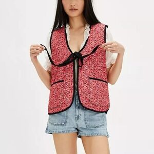 FREE PEOPLE Claudine Vest Size L